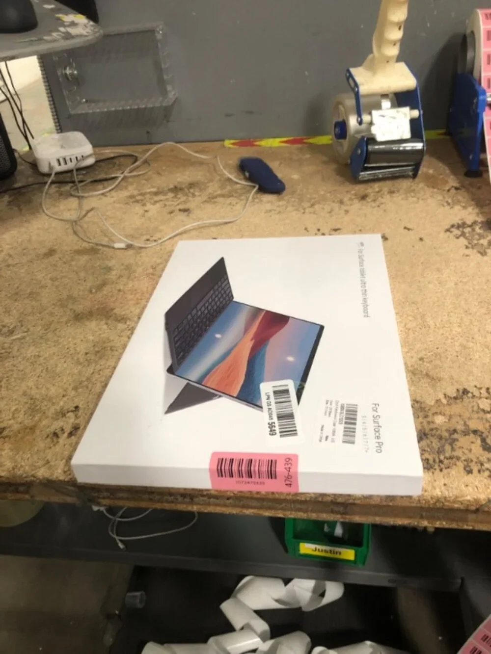 Zoof Type Cover for Microsoft Surface Pro 7+ / Pro 7/6 / 5/4 / 3, 12.3 inch